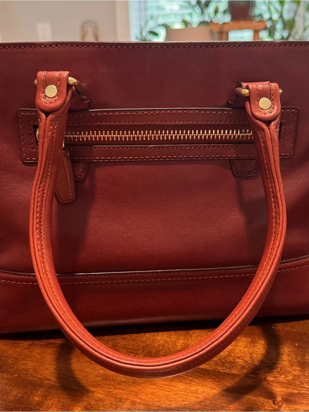 Vintage COACH Brown Leather Shoulder Bag - COACH New York